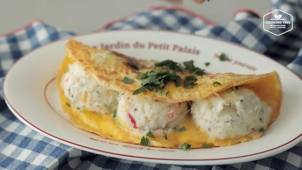 Cheese Potato Omelette