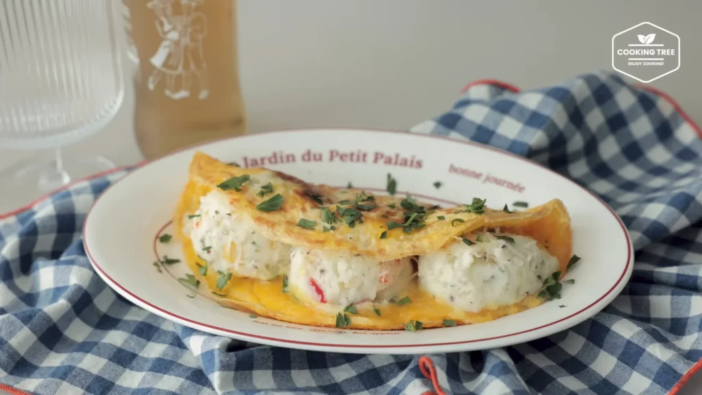 Cheese Potato Omelette