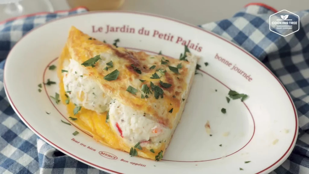 Cheese Potato Omelette
