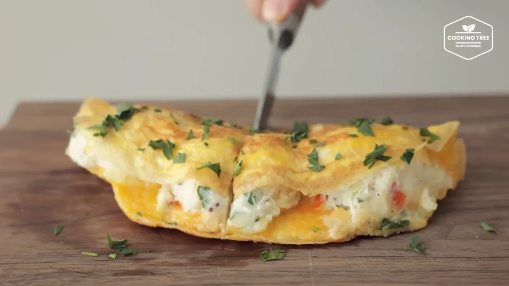 Cheese Potato Omelette