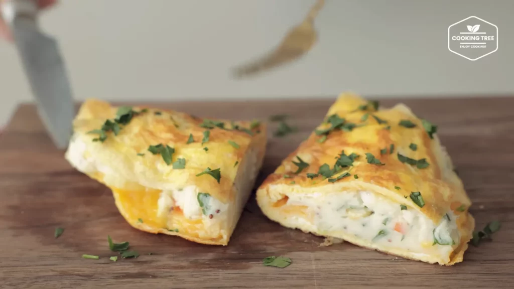 Cheese Potato Omelette
