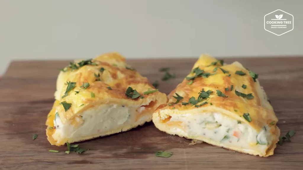 Cheese Potato Omelette