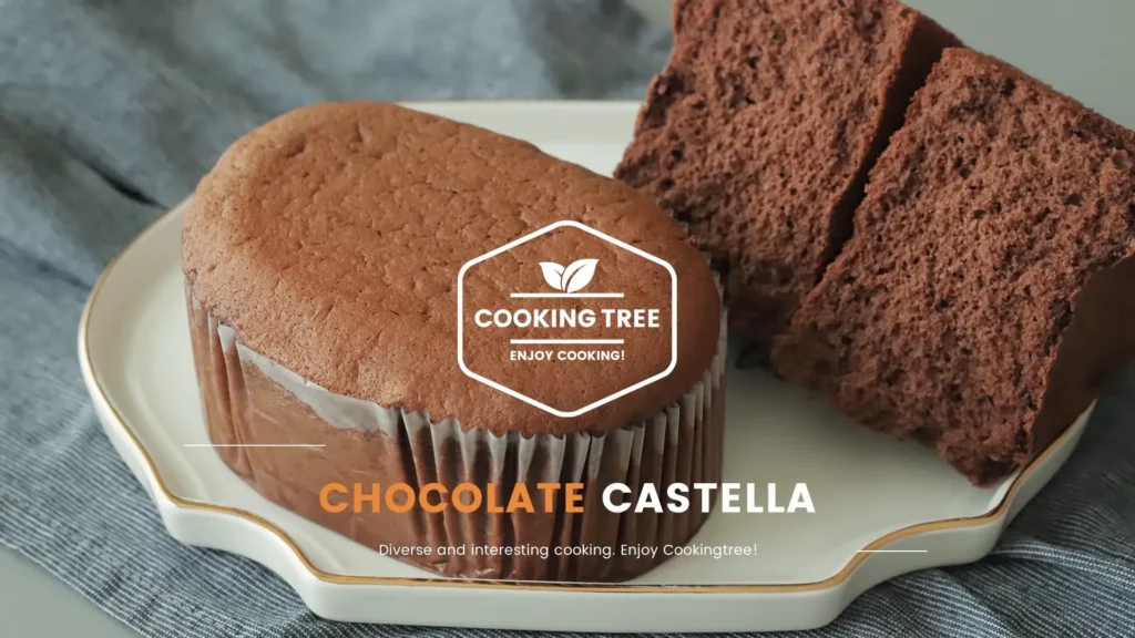 Chocolate Honey Castella Recipe Cooking tree