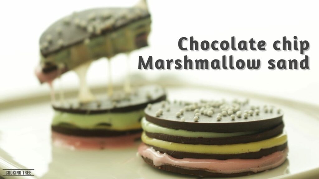 Chocolate chip marshmallow sand Cooking tree