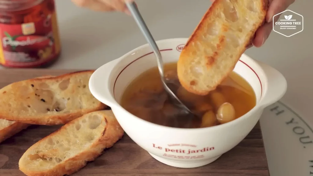 Garlic Confit Toast Healthy Recipe Cooking tree