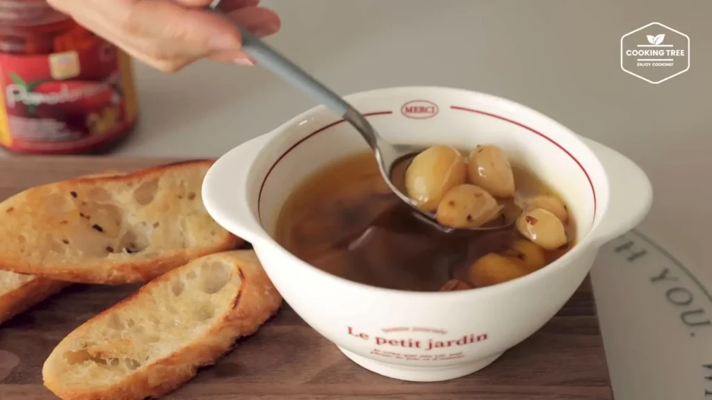 Garlic Confit Toast Healthy Recipe Cooking tree