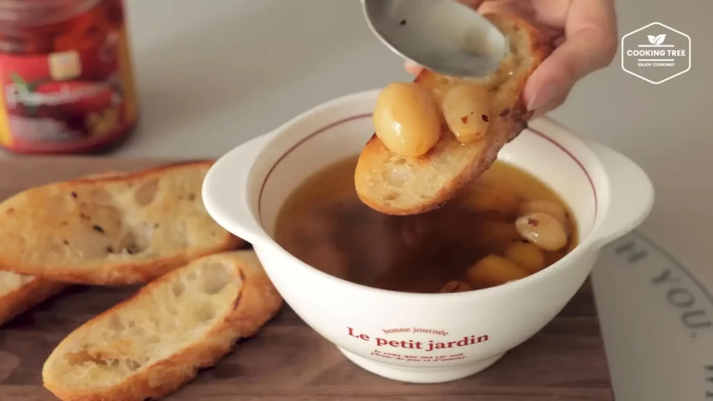 Garlic Confit Toast Healthy Recipe Cooking tree