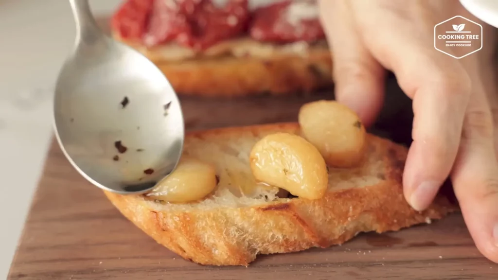 Garlic Confit Toast Healthy Recipe Cooking tree