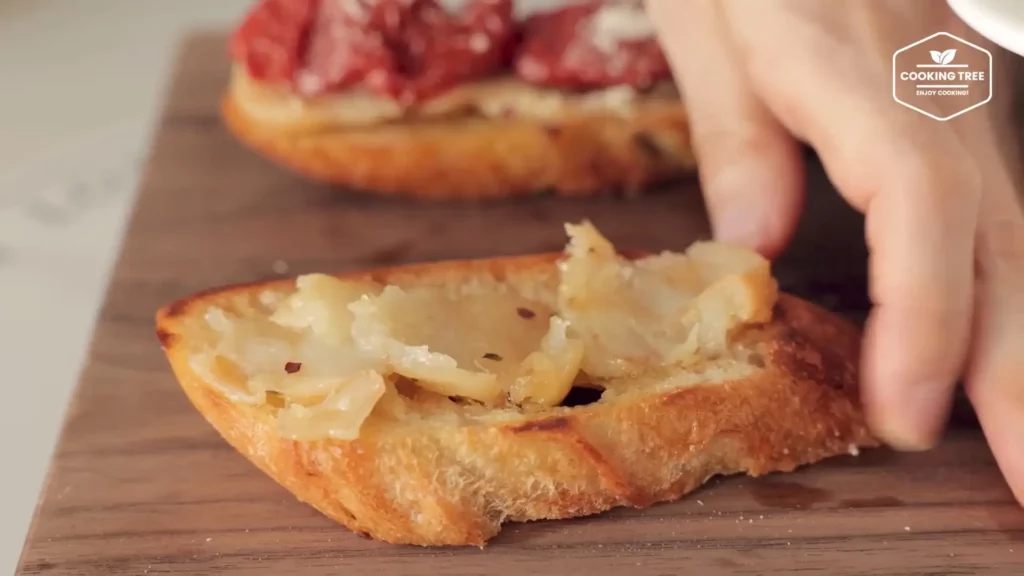 Garlic Confit Toast Healthy Recipe Cooking tree