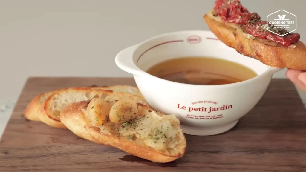 Garlic Confit Toast Healthy Recipe Cooking tree