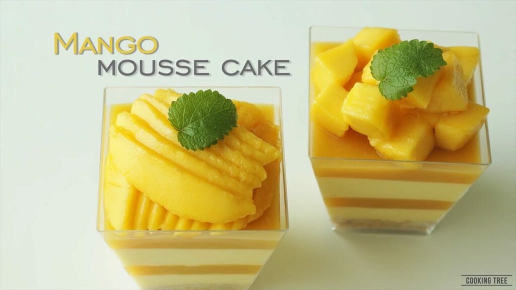 Mango mousse cake with Cream cheese Cooking tree