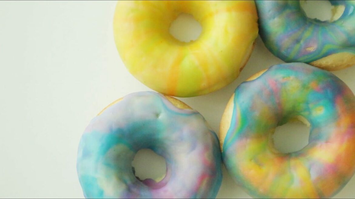 Marble Glazed Donuts Baked Cooking tree Marble Glazed Donuts Baked Cooking tree