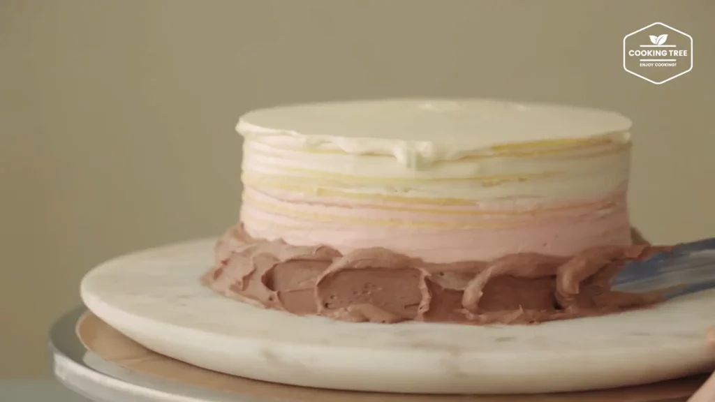 Neapolitan Chocolate Strawberry Vanilla Crepe Cake Cooking tree