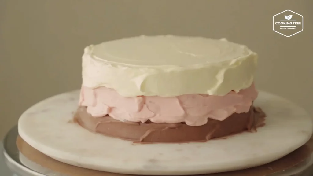 Neapolitan Chocolate Strawberry Vanilla Crepe Cake Cooking tree