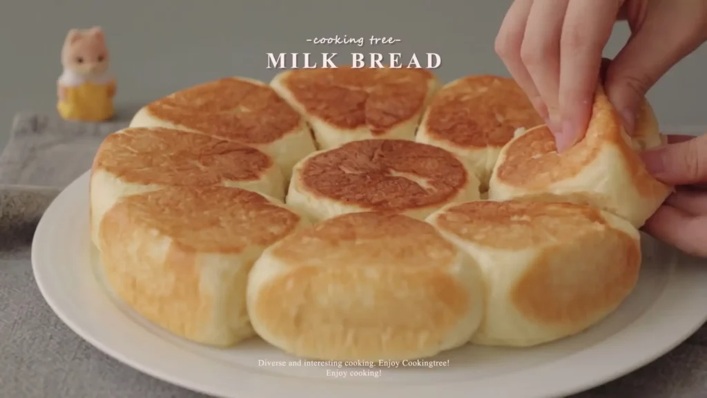 No Oven Fry Pan Milk Bread Dinner Rolls Recipe Cooking tree