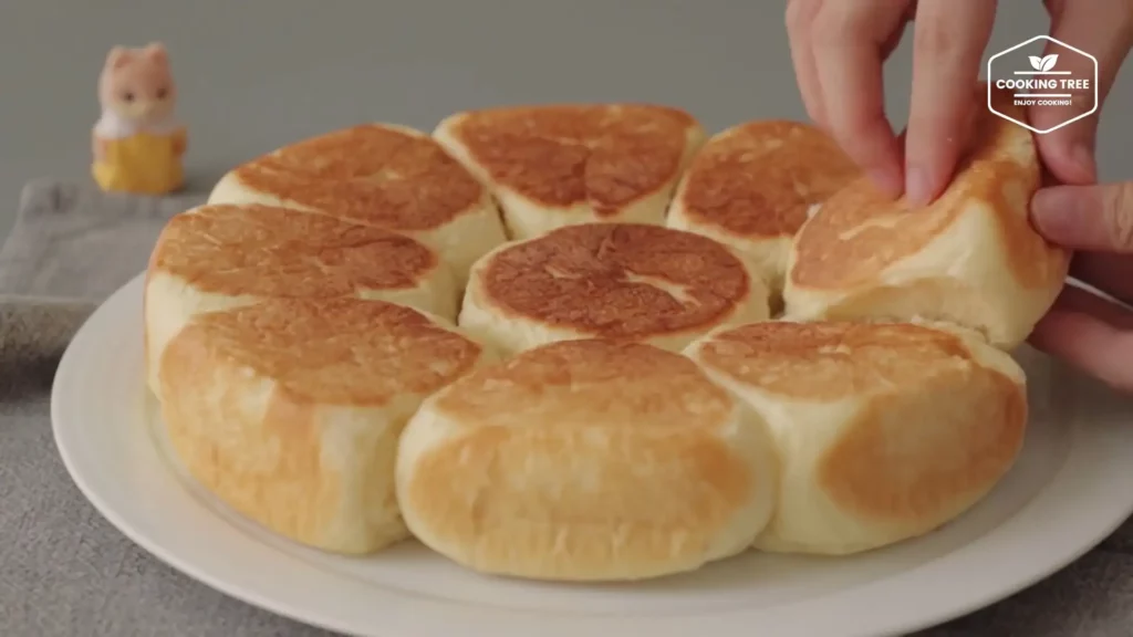 No Oven Fry Pan Milk Bread Dinner Rolls Recipe Cooking tree