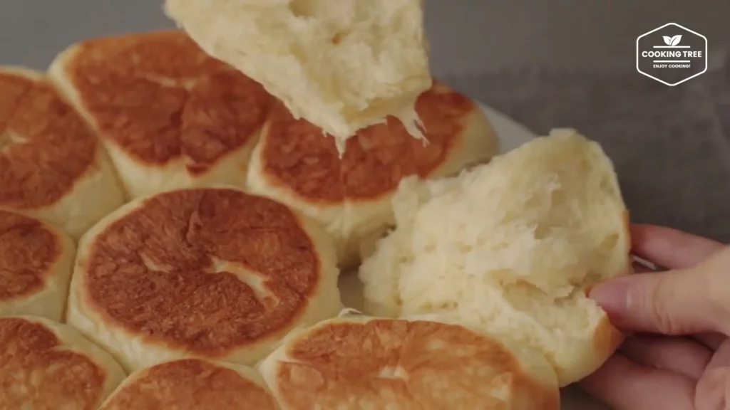 No Oven Fry Pan Milk Bread Dinner Rolls Recipe Cooking tree