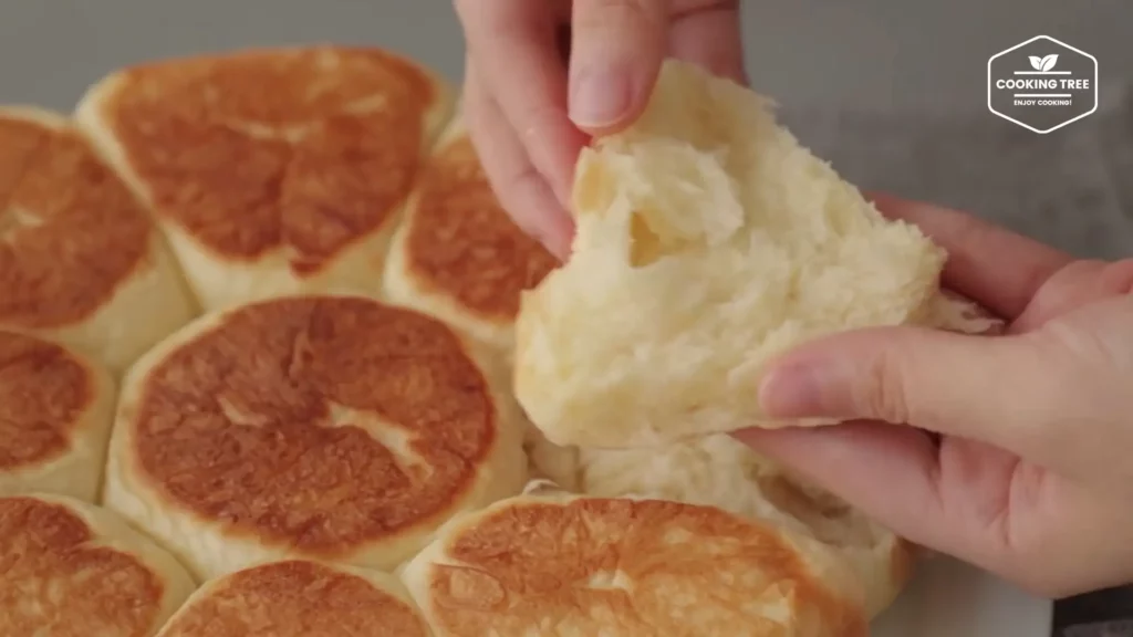 No Oven Fry Pan Milk Bread Dinner Rolls Recipe Cooking tree