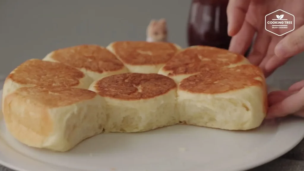 No Oven Fry Pan Milk Bread Dinner Rolls Recipe Cooking tree