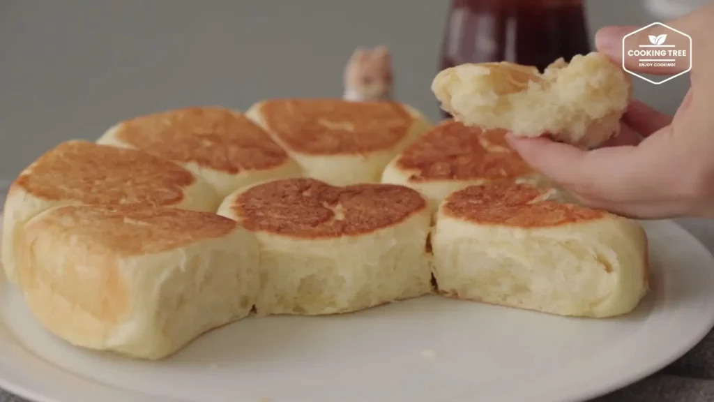 No Oven Fry Pan Milk Bread Dinner Rolls Recipe Cooking tree