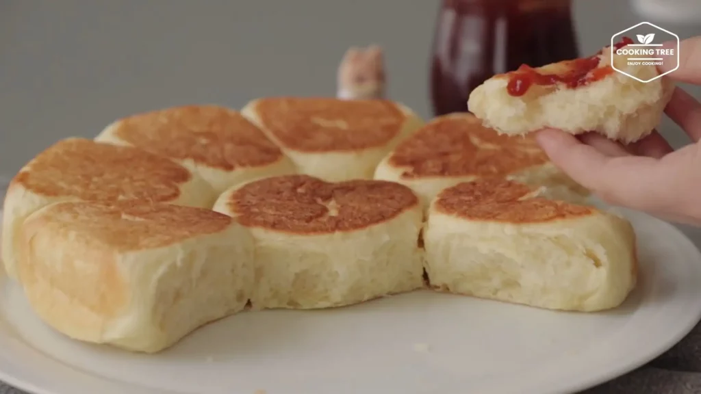 No Oven Fry Pan Milk Bread Dinner Rolls Recipe Cooking tree
