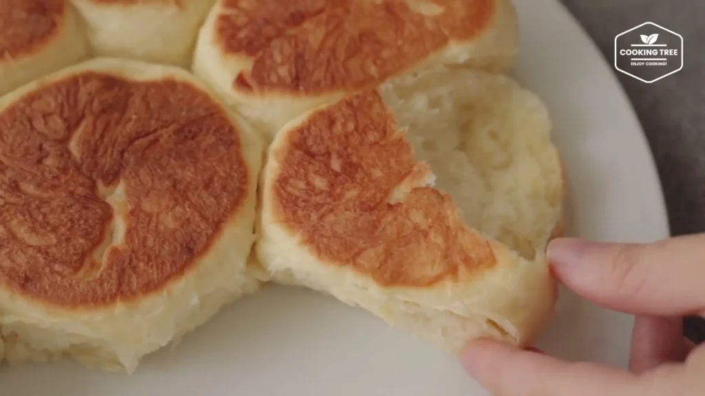 No Oven Fry Pan Milk Bread Dinner Rolls Recipe Cooking tree