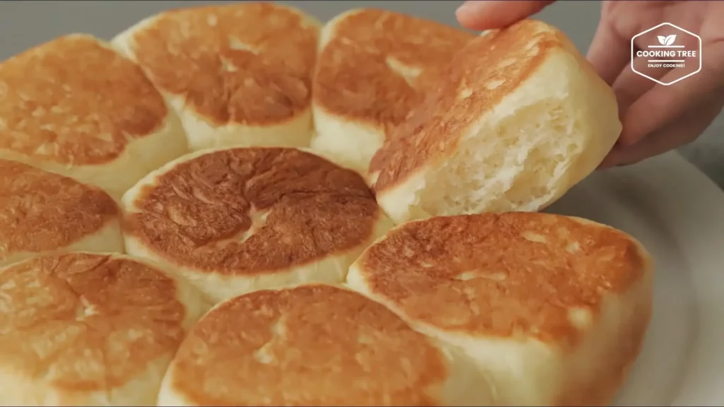 No Oven Fry Pan Milk Bread Dinner Rolls Recipe Cooking tree