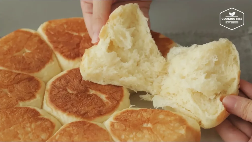 No Oven Fry Pan Milk Bread Dinner Rolls Recipe Cooking tree