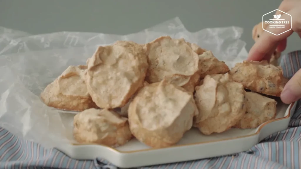 Nuts Meringue Cookies Recipe Cooking tree