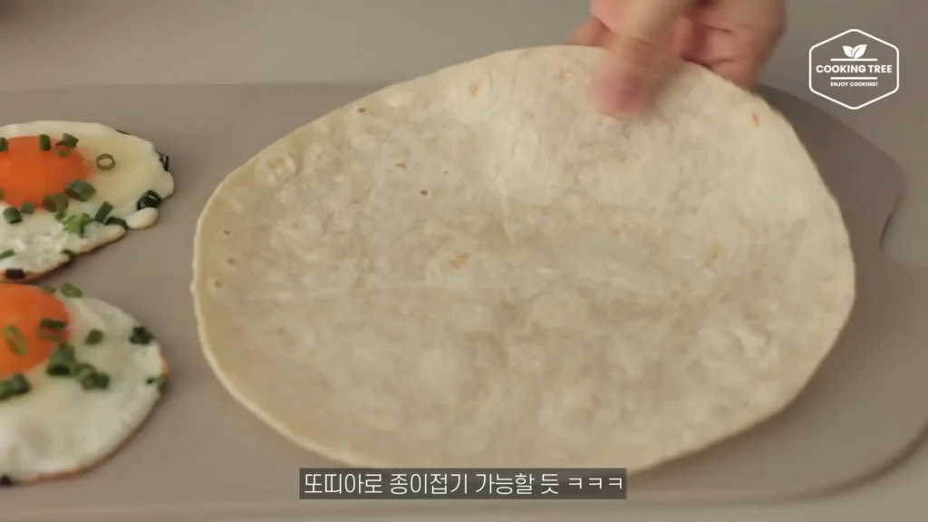 QuickEasy Breakfast Tortilla Wrap Sandwich Cooking tree