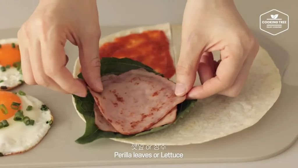 QuickEasy Breakfast Tortilla Wrap Sandwich Cooking tree