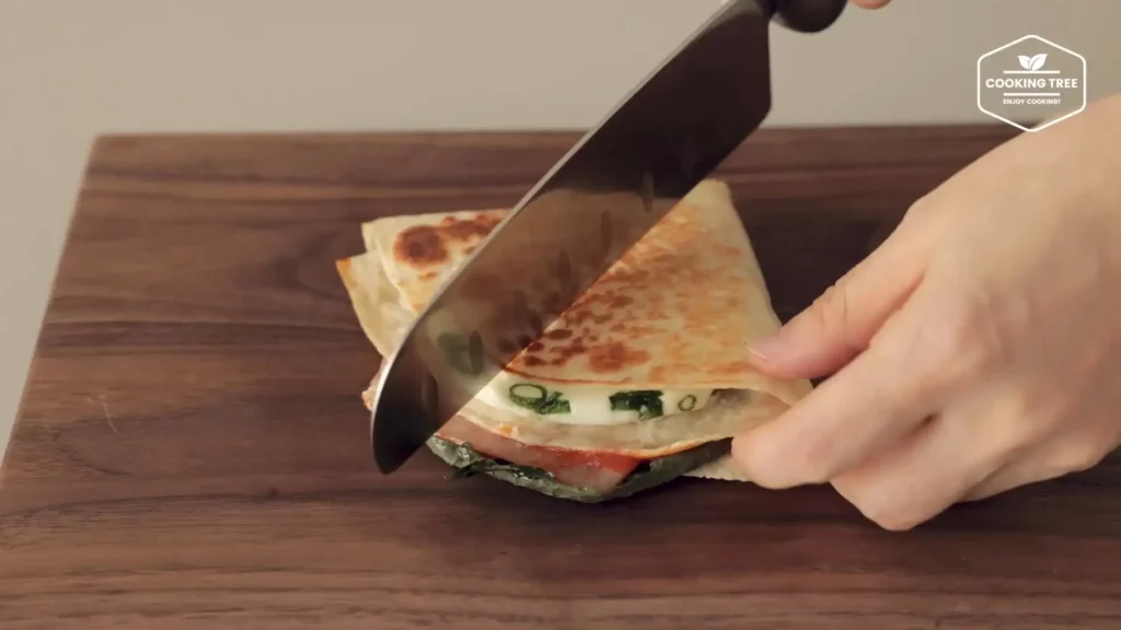 QuickEasy Breakfast Tortilla Wrap Sandwich Cooking tree