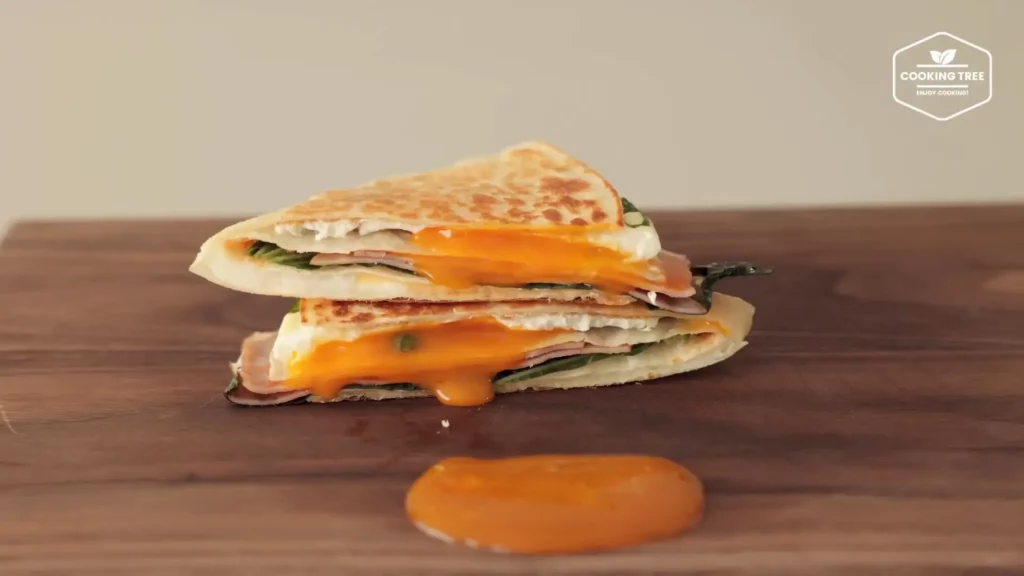 QuickEasy Breakfast Tortilla Wrap Sandwich Cooking tree