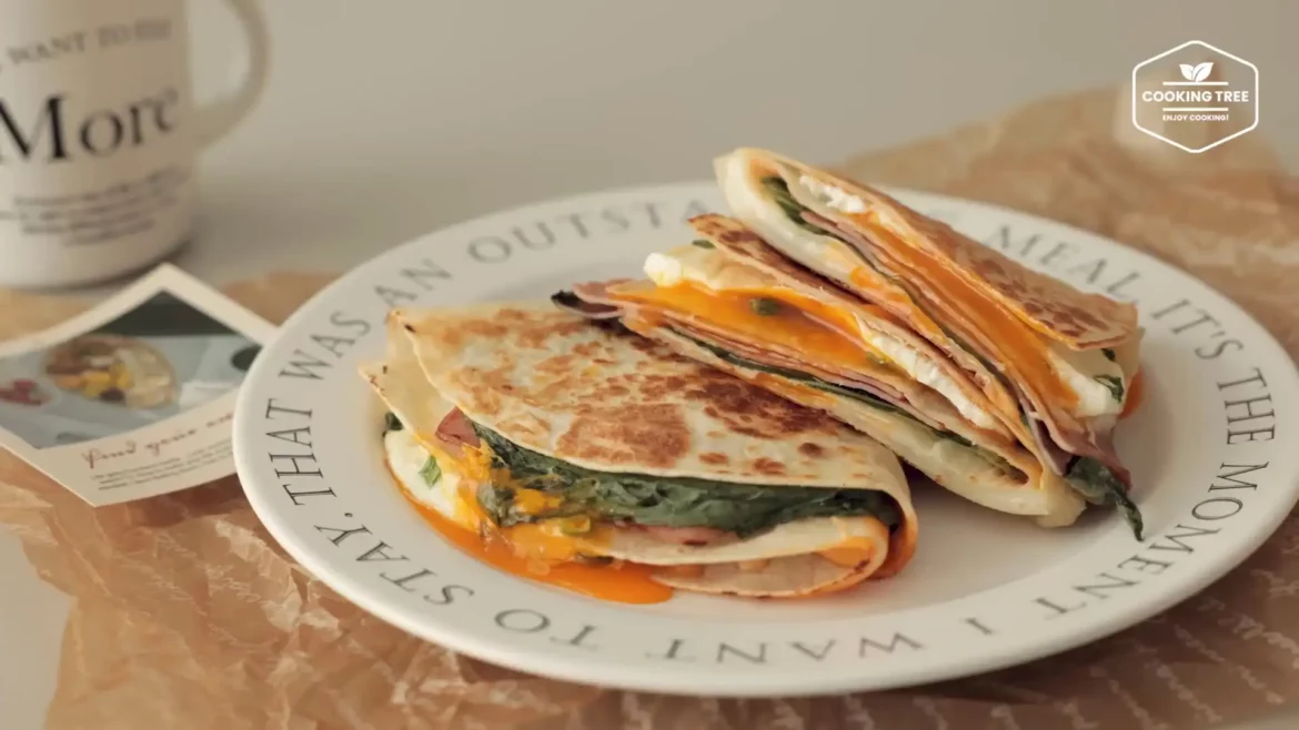 QuickEasy Breakfast Tortilla Wrap Sandwich Cooking tree QuickEasy Breakfast Tortilla Wrap Sandwich Cooking tree