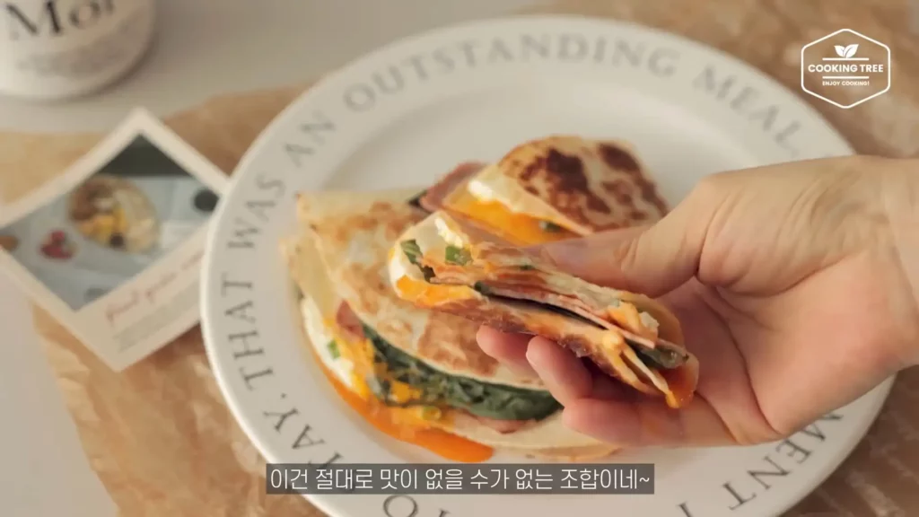 QuickEasy Breakfast Tortilla Wrap Sandwich Cooking tree