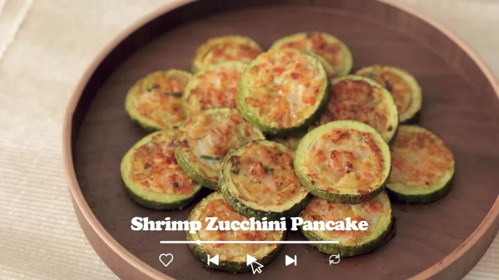Shrimp Zucchini Pancake Recipe