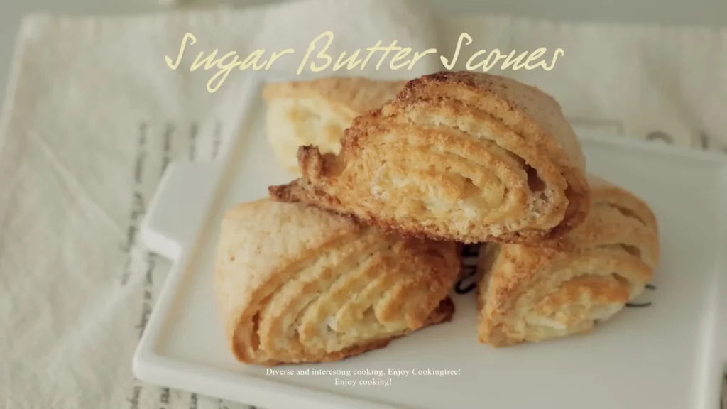 Sugar Butter Scones Recipe