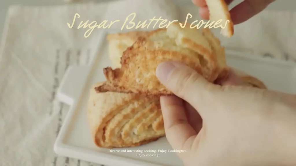 Sugar Butter Scones Recipe