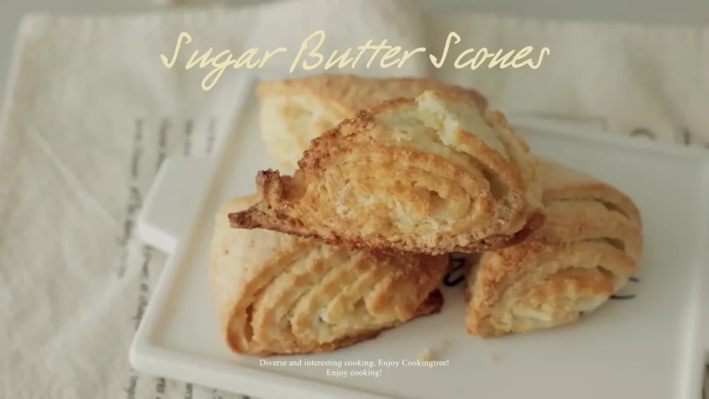 Sugar Butter Scones Recipe
