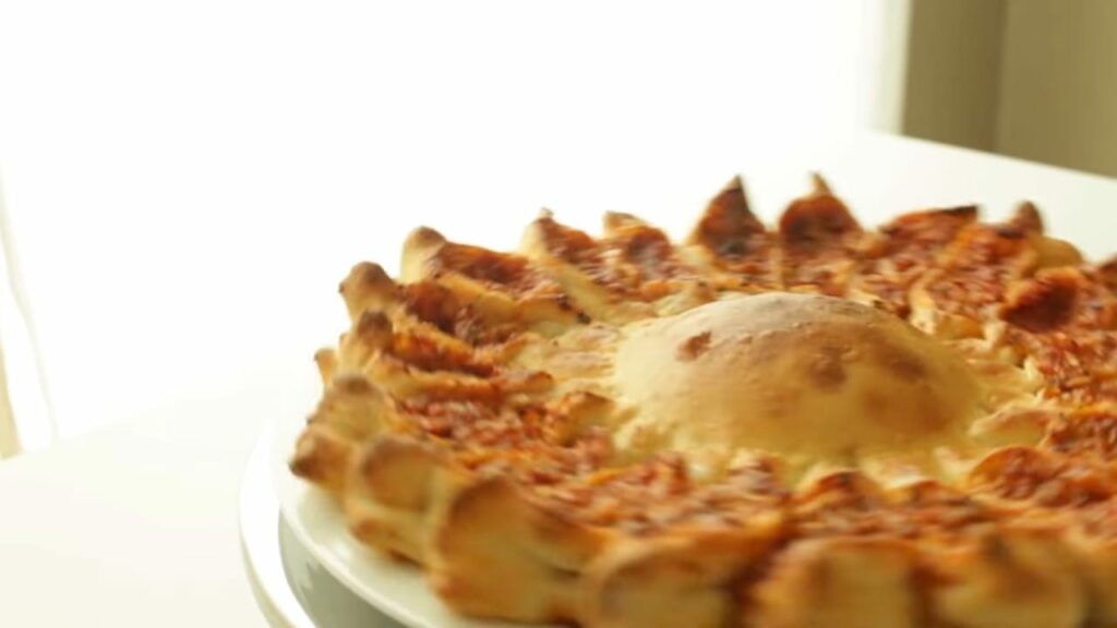 Sunflower Pizza Pizza sonne Cooking tree