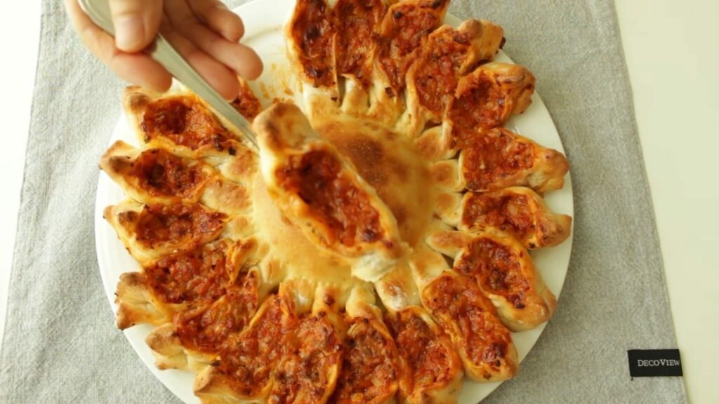 Sunflower Pizza Pizza sonne Cooking tree