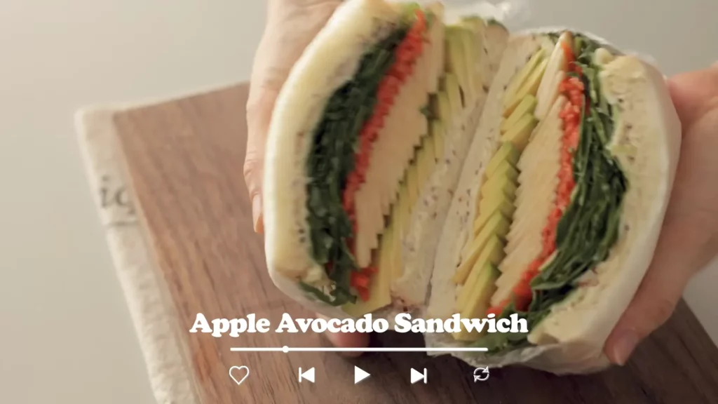 Avocado Apple Sandwich Diet