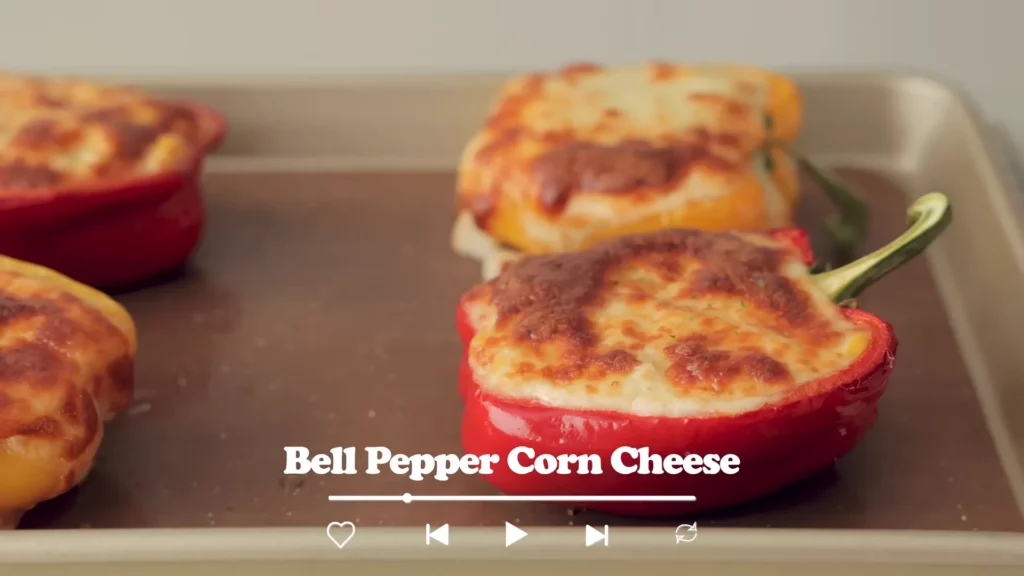 Bell Pepper Corn Cheese Recipe