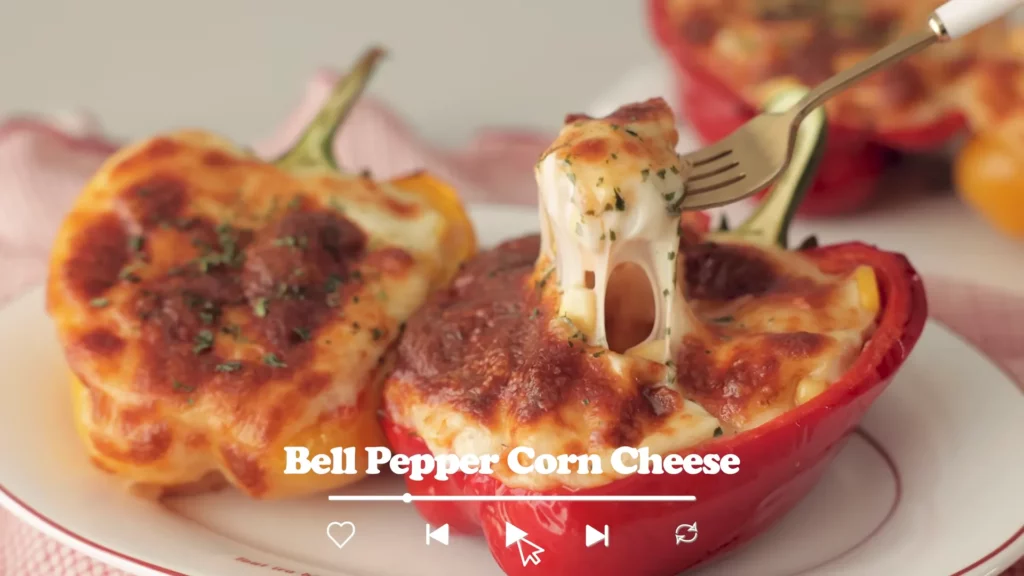 Bell Pepper Corn Cheese Recipe