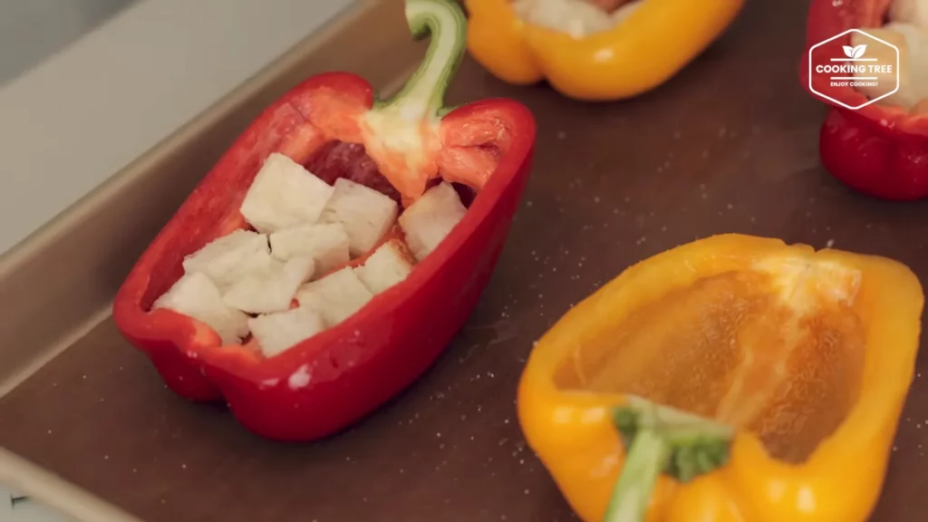 Bell Pepper Corn Cheese Recipe