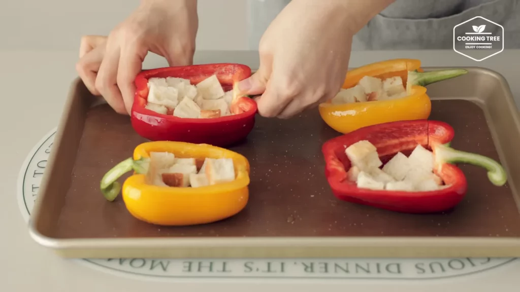 Bell Pepper Corn Cheese Recipe