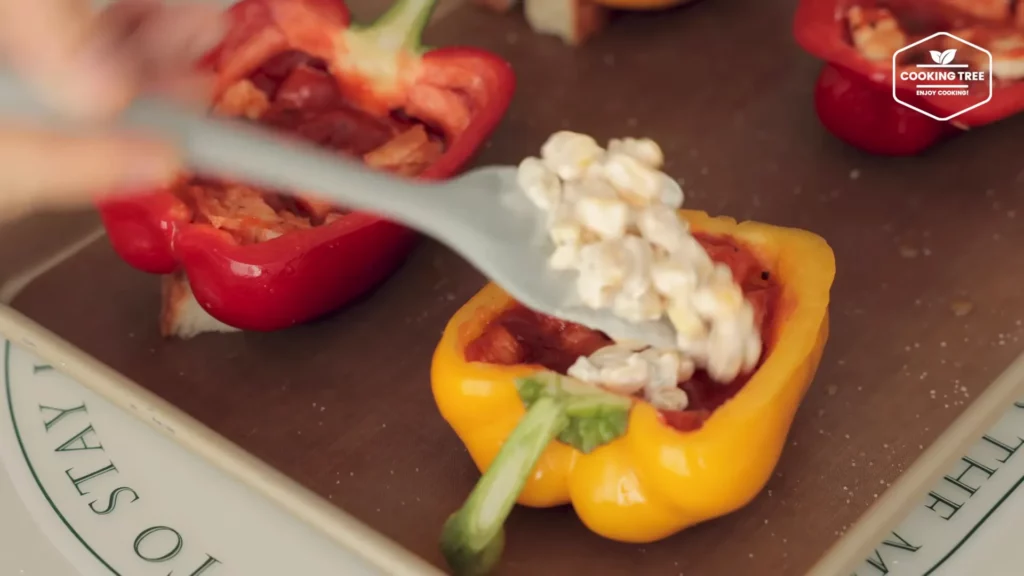 Bell Pepper Corn Cheese Recipe