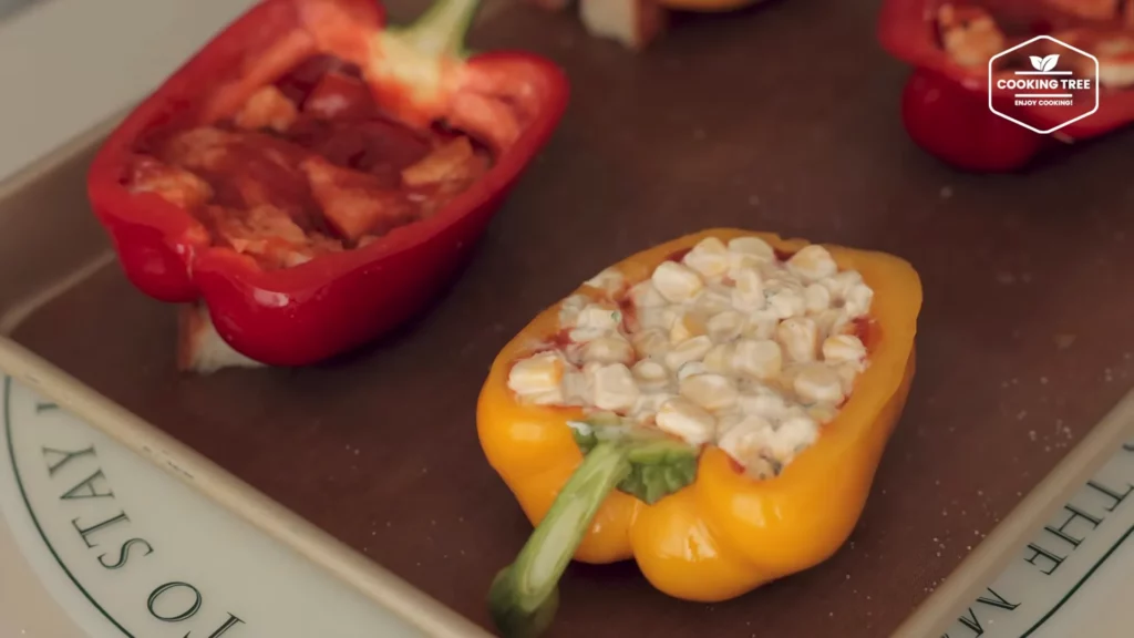 Bell Pepper Corn Cheese Recipe