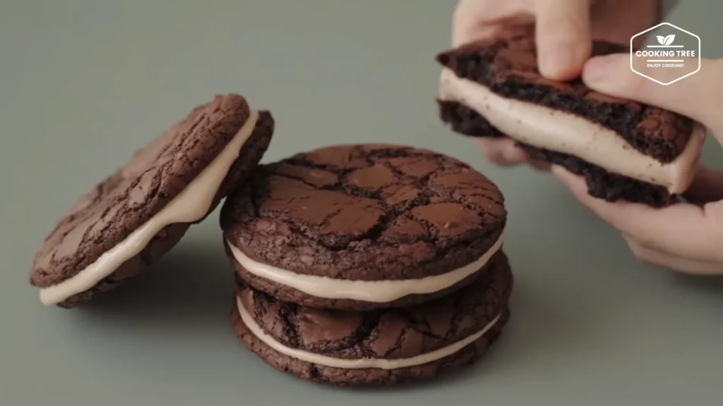 Brownie Sandwich Cookies Recipe Cooking tree