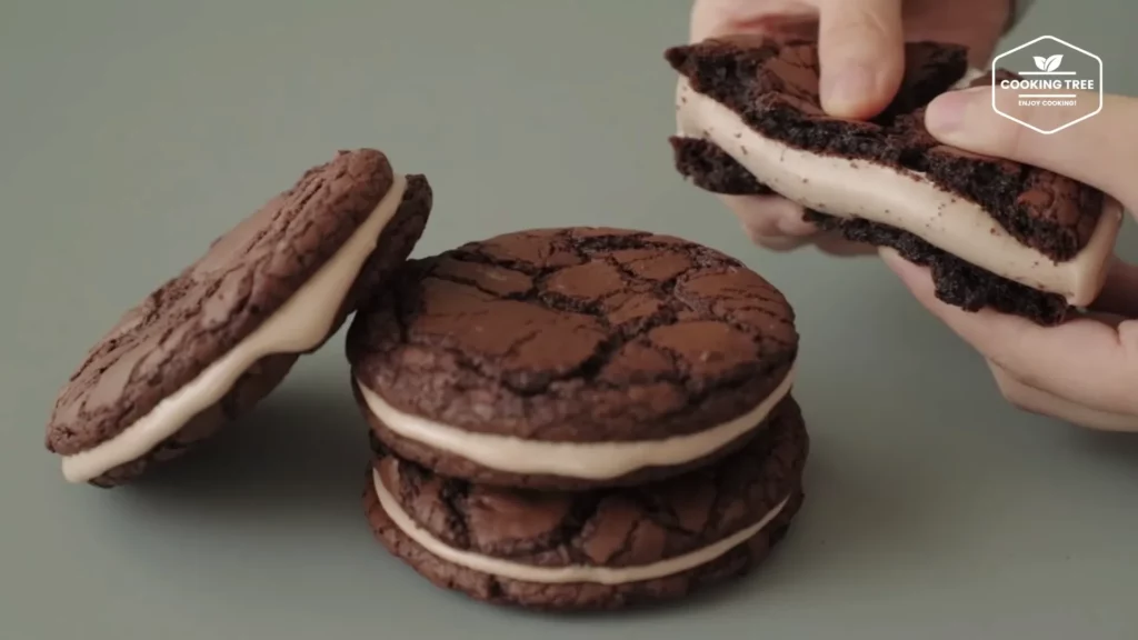 Brownie Sandwich Cookies Recipe Cooking tree